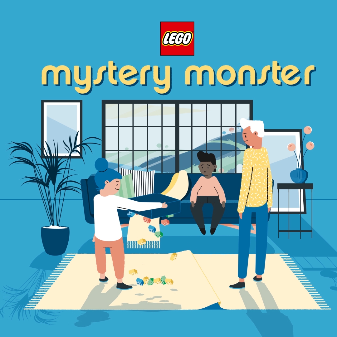 LEGO mystery monster