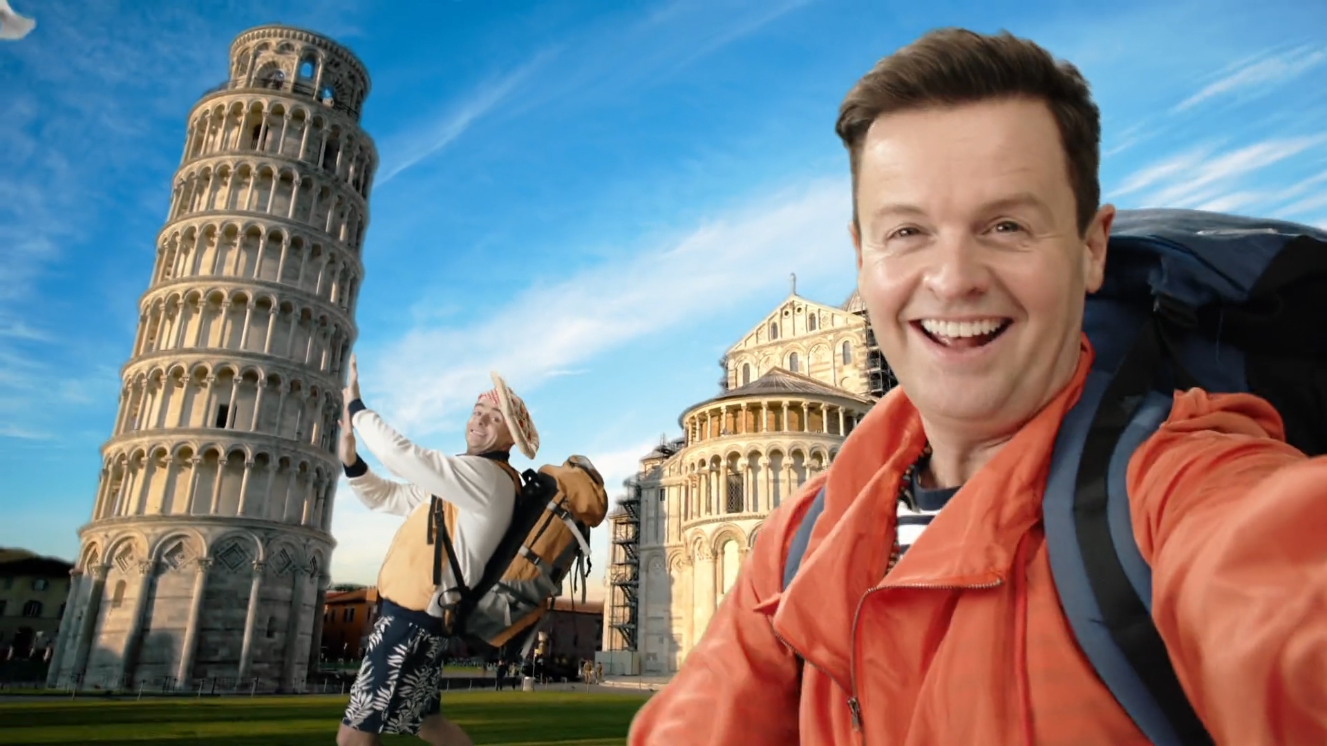 Ant and Dec in Italy