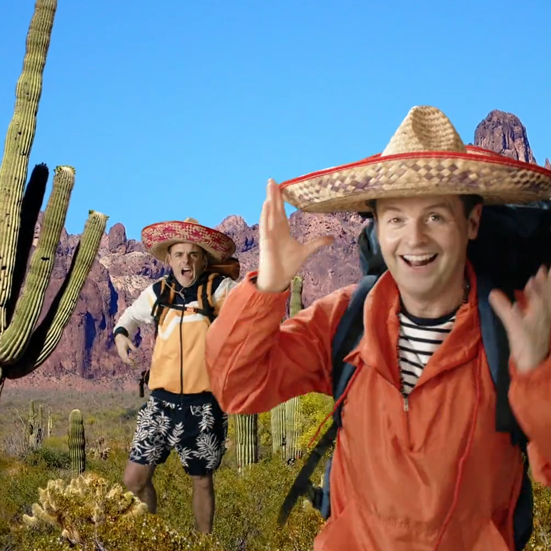 Ant and Dec in mexico